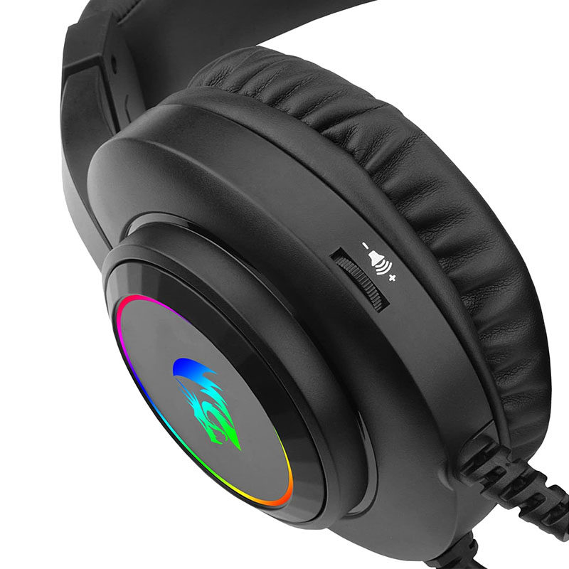 Audífonos Redragon Hylas H260 RGB Negro - Imagen 3