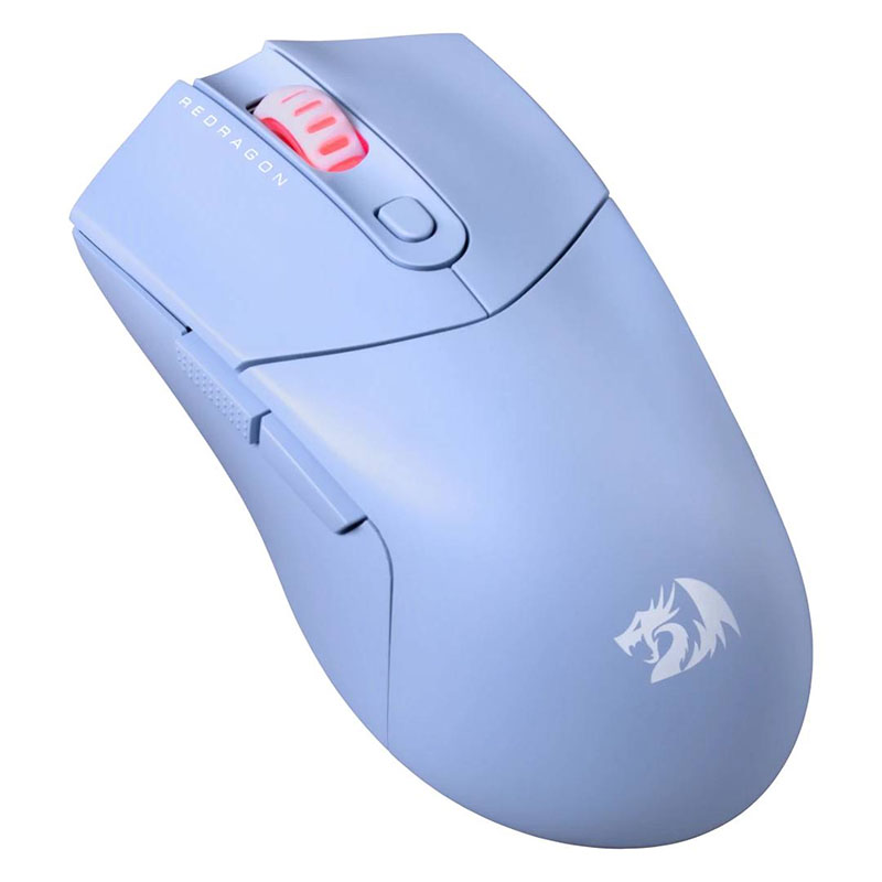 Mouse Redragon Star Pro M917 Celeste Inalámbrico - Imagen 2