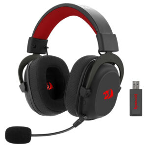 Audífonos Redragon Zeus H510 Pro Inalámbricos Negro