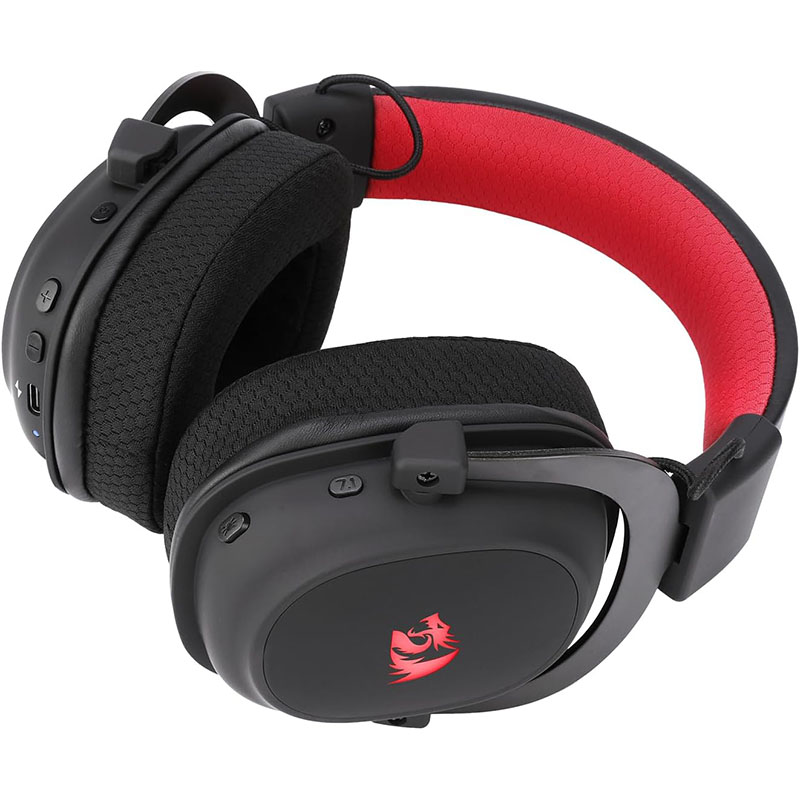 Audífonos Redragon Zeus H510 Pro Inalámbricos Negro - Imagen 4