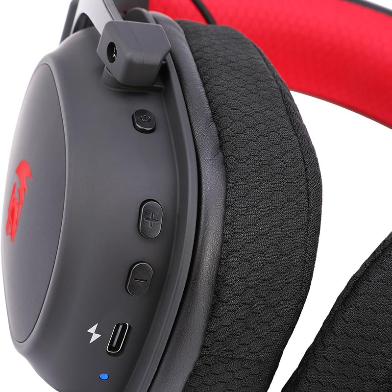 Audífonos Redragon Zeus H510 Pro Inalámbricos Negro - Imagen 5