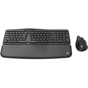 Kit Teclado y Mouse Redragon Inalámbrico Ergonómico