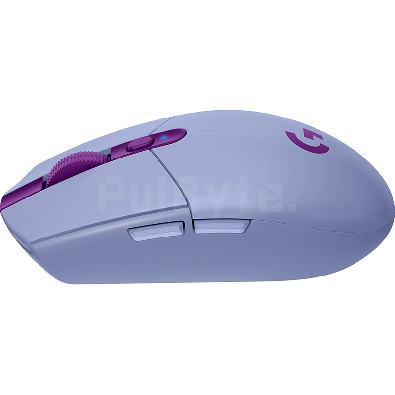 Mouse Gamer Inalámbrico Logitech G305 Lightspeed 6 Botones Lila - Imagen 4